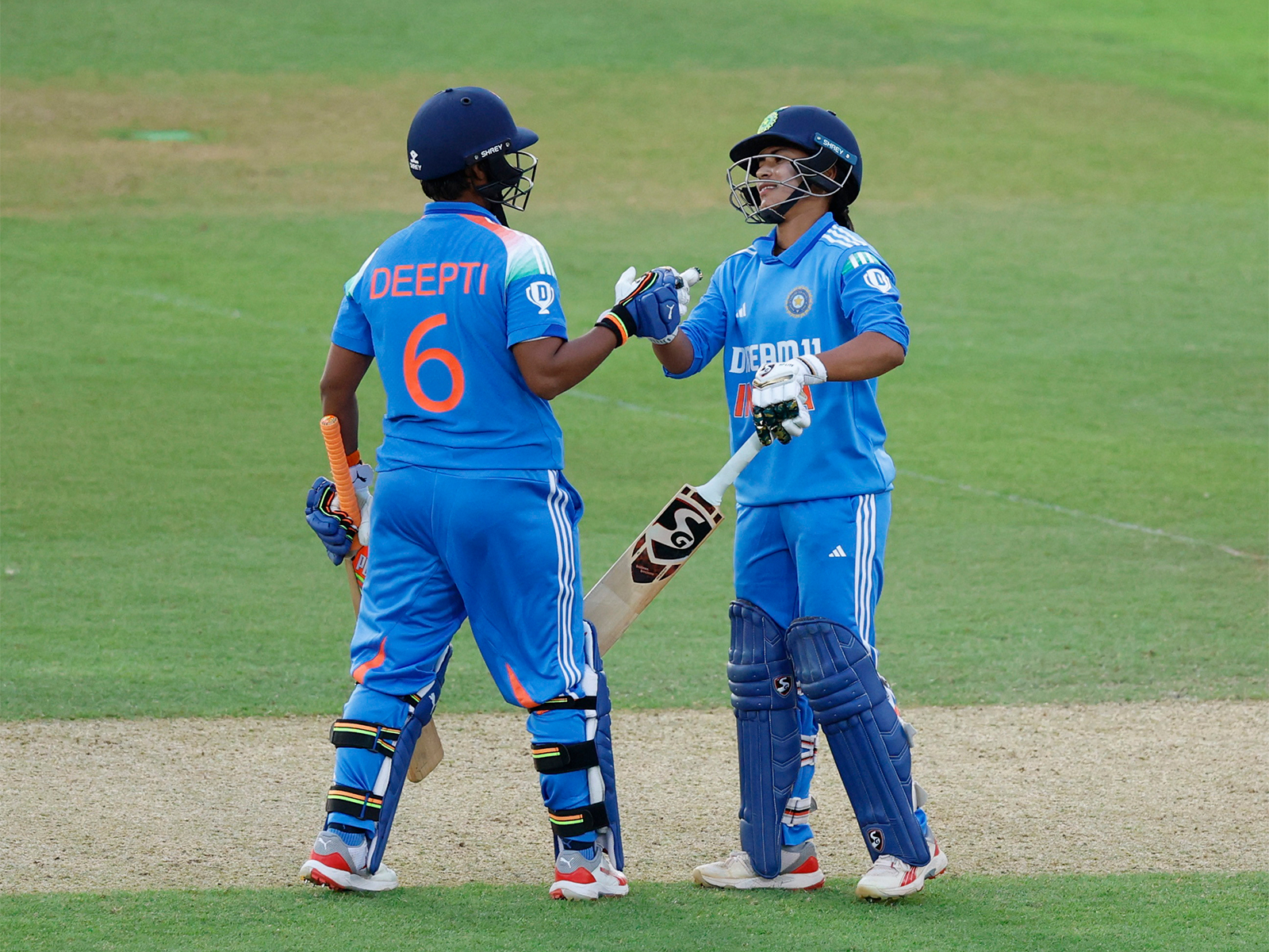 Deepti Sharma and Amanjot Kaur. (Photo: Reuters)