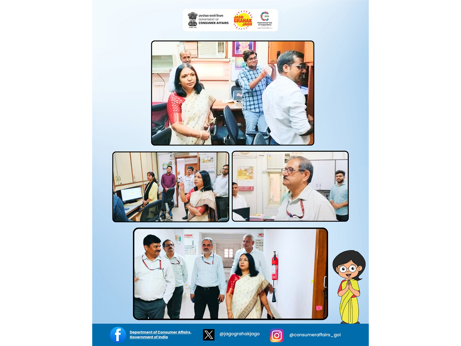 Department of Food and Public Distribution, observes Swachhotsav under ‘Swachhata Hi Seva-2025’(Photo/Ministry of Consumer Affairs, Food & Public Distribution)