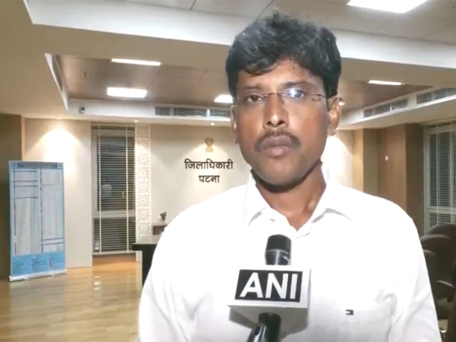 Patna District Magistrate Thiyagarajan SM (Photo/ANI) Patna District Magistrate Thiyagarajan SM (Photo/ANI)