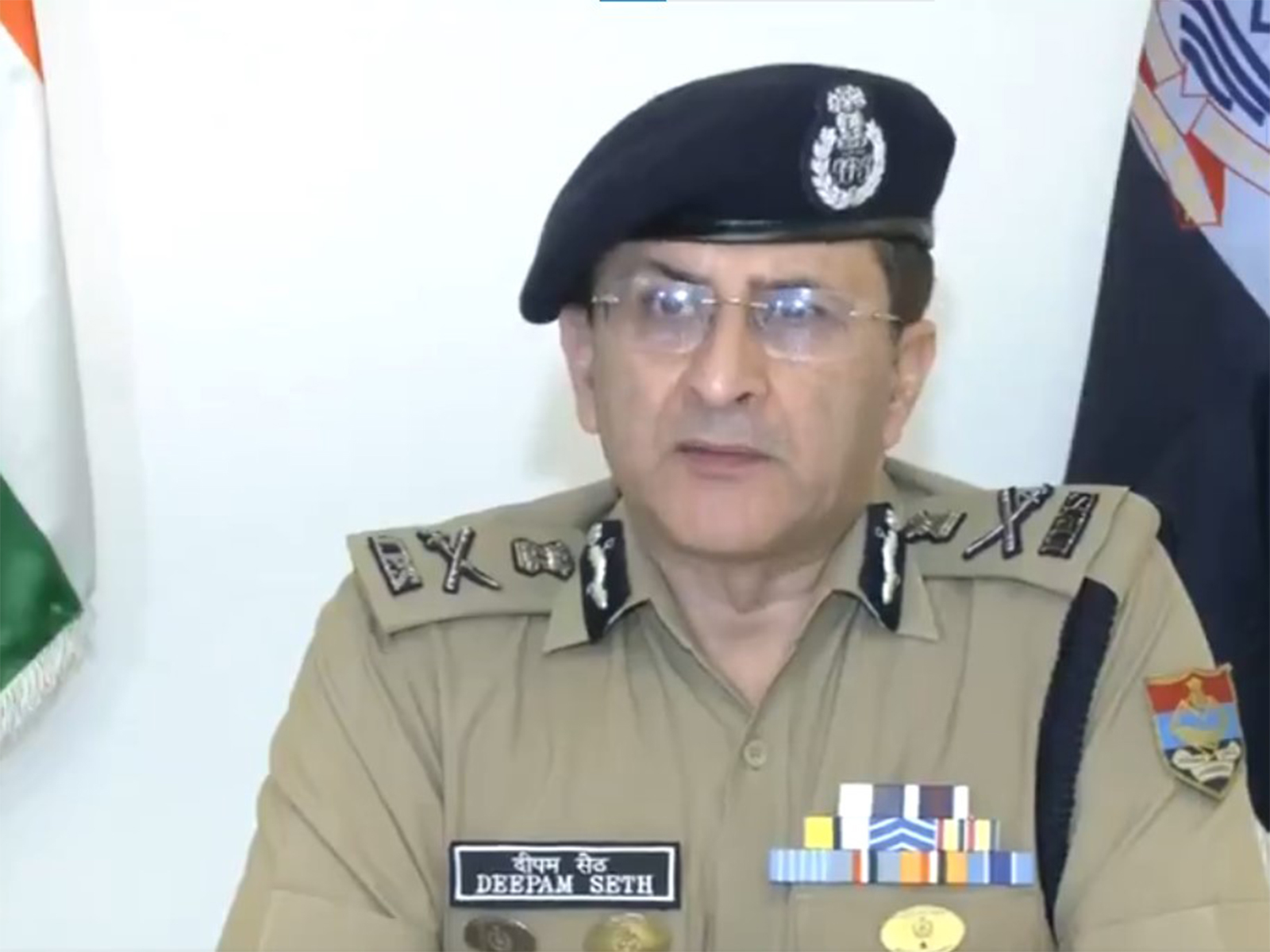 Director General of Police (DGP) Uttarakhand Deepam Seth (Photo/ANI)
