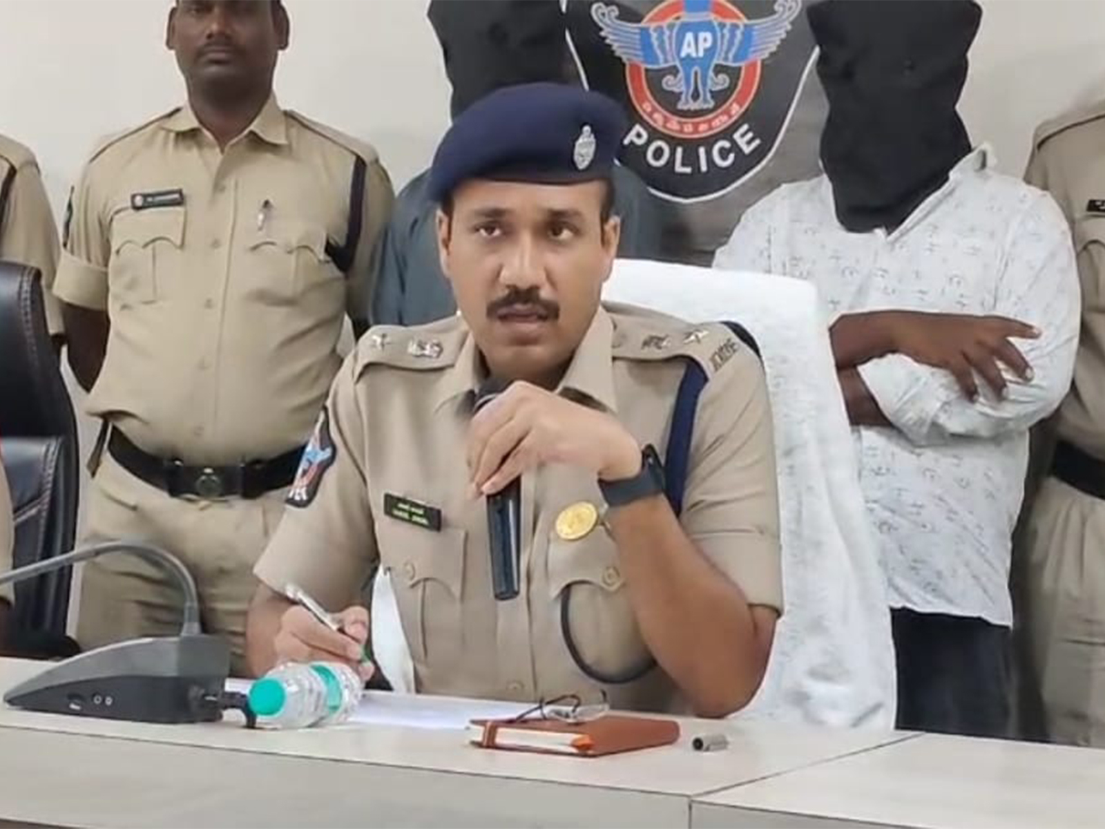Guntur district SP Vakul jindal (Photo/ANI)