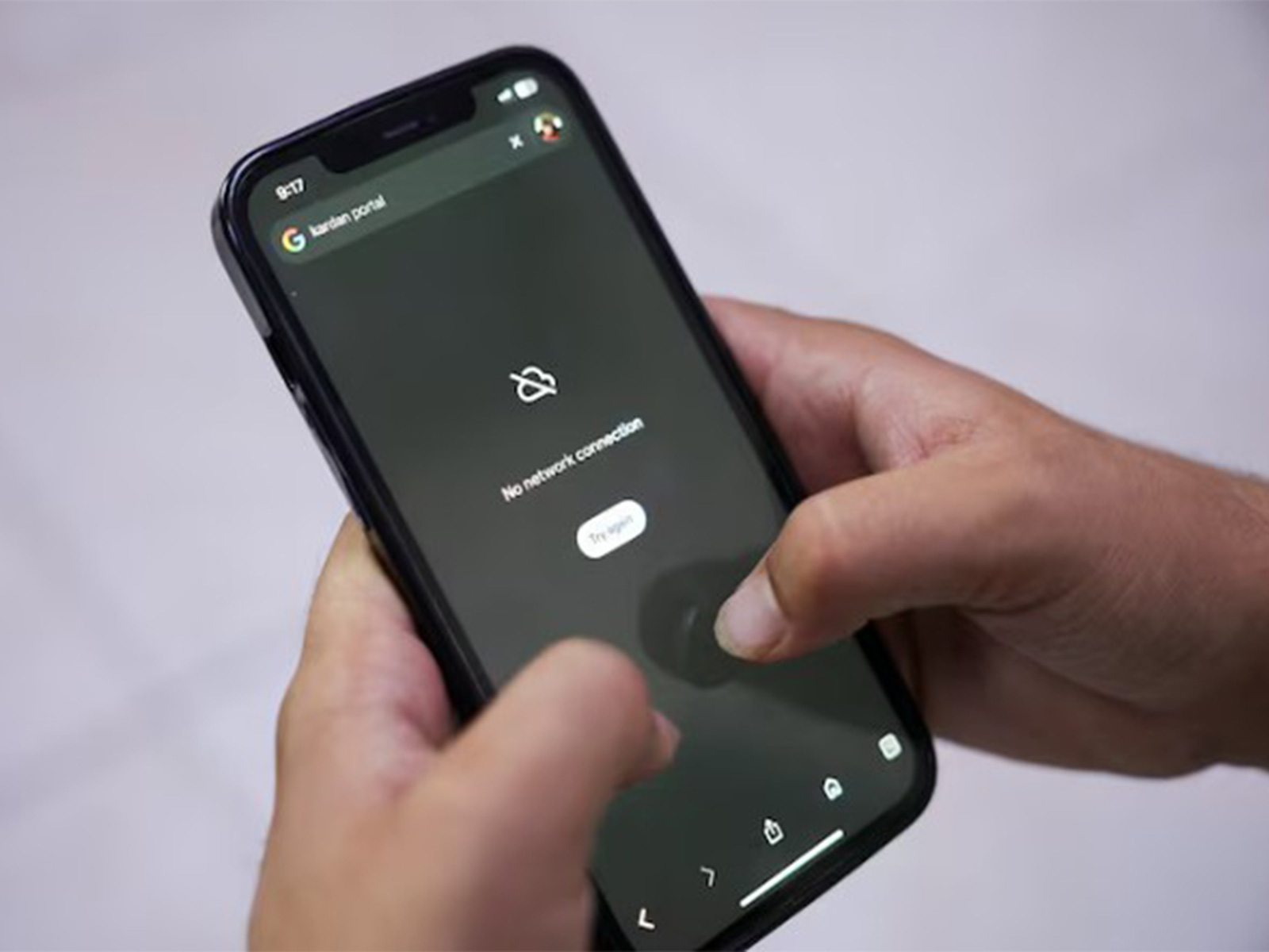 A man tries to use Google on his smartphone amid total telecom shutdown across the country, in Kabul (Image/Reuters) A man tries to use Google on his smartphone amid total telecom shutdown across the country, in Kabul (Image/Reuters)