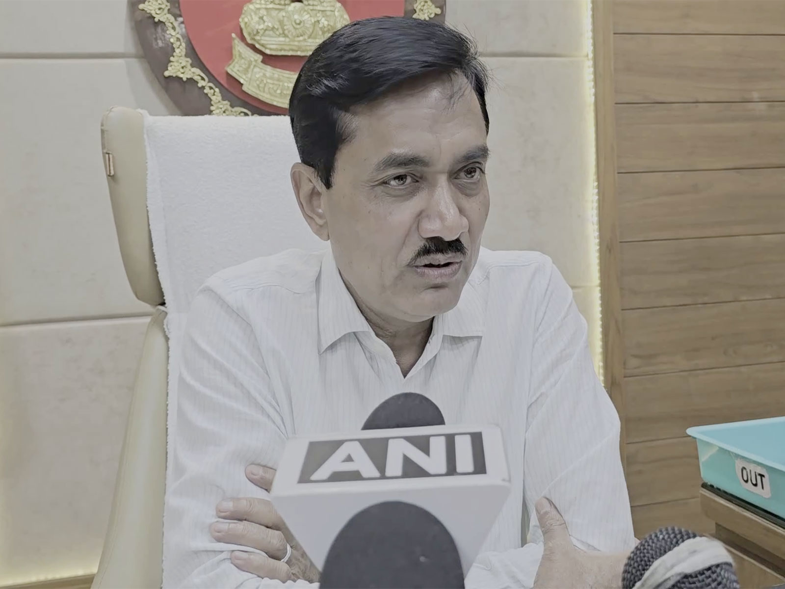 DM Sheelendra Singh (Photo/ANI)