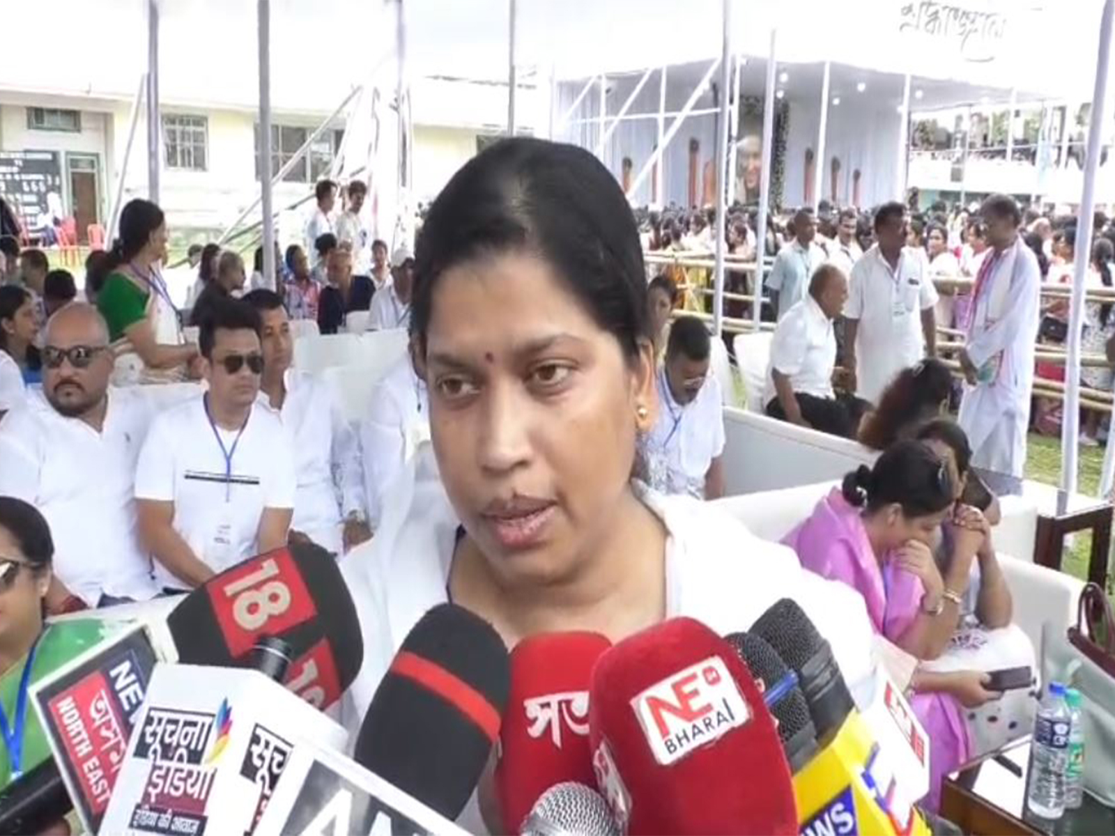 Zubeen Garg's sister Palme Borthakur (Photo/ANI) Zubeen Garg's sister Palme Borthakur (Photo/ANI)