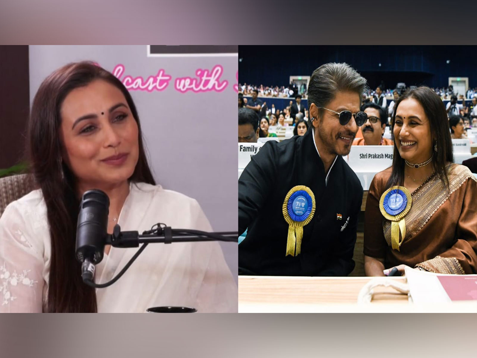 "SRK's second name is love": Rani Mukerji reacts to Shah Rukh Khan's iconic pairings with her, Kajol, and Juhi