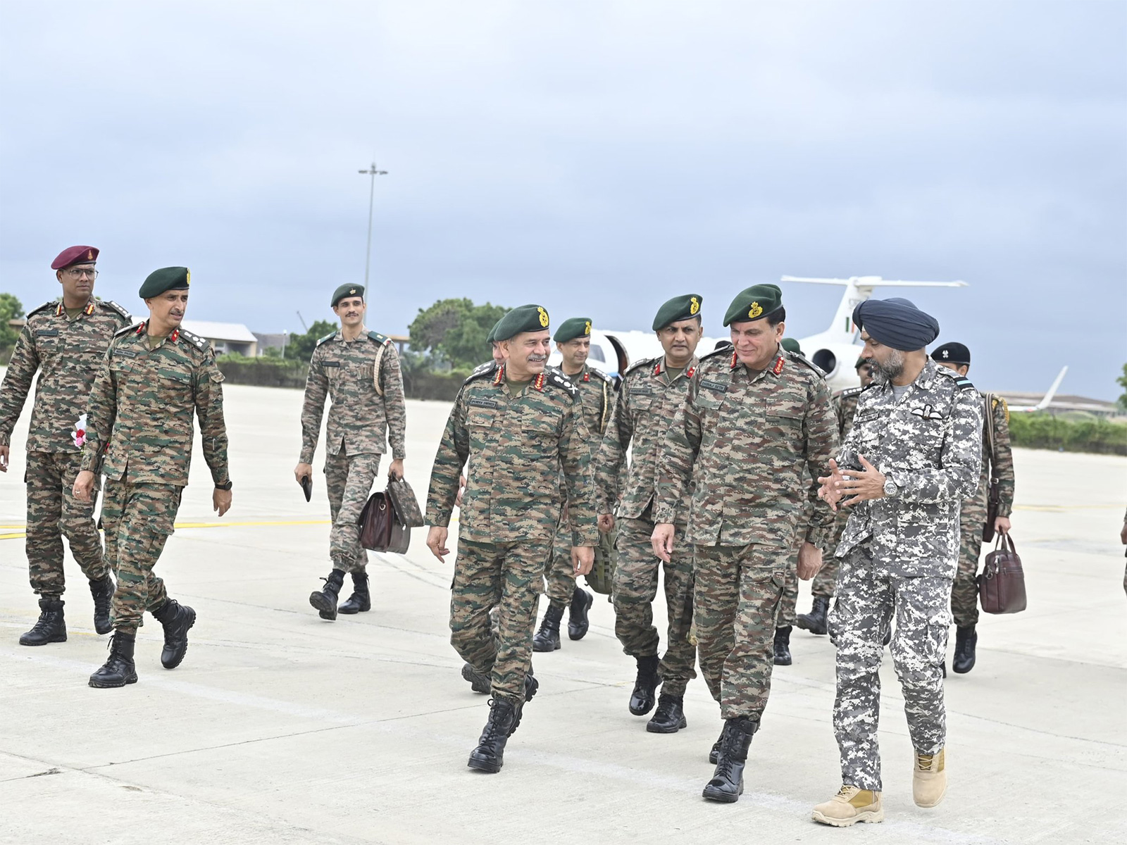 COAS General Upendra Dwivedi visits Bhuj Air Force Station (Photo/X@adgpi) COAS General Upendra Dwivedi visits Bhuj Air Force Station (Photo/X@adgpi)
