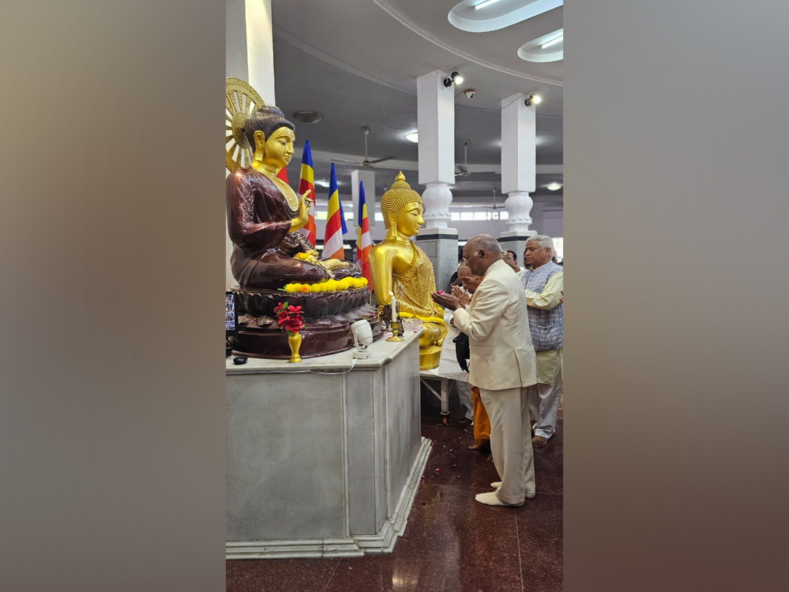 Former President Ram Nath Kovind visits Deekshabhoomi (Photo/X@ramnathkovind)