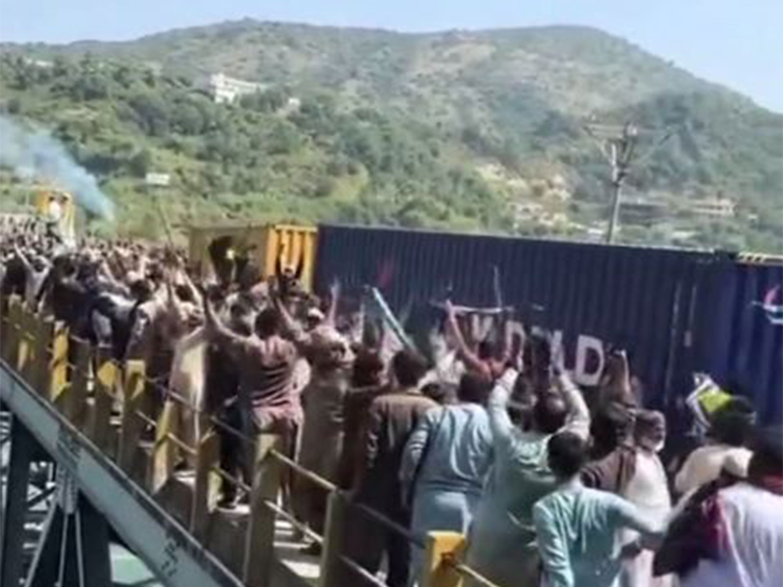 Protests in PoJK (Photo/ANI) Protests in PoJK (Photo/ANI)