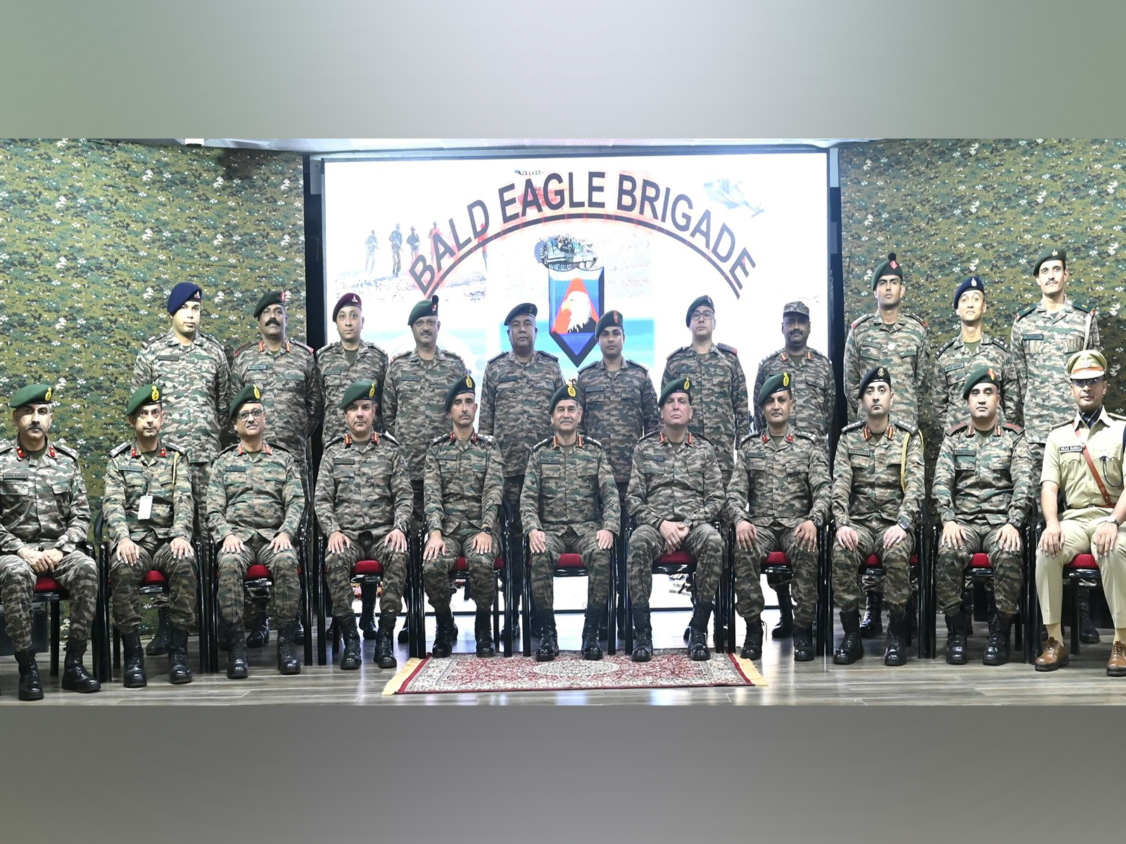 COAS General Upendra Dwivedi visits Bald Eagle Brigade (Photo/X@adgpi) COAS General Upendra Dwivedi visits Bald Eagle Brigade (Photo/X@adgpi)