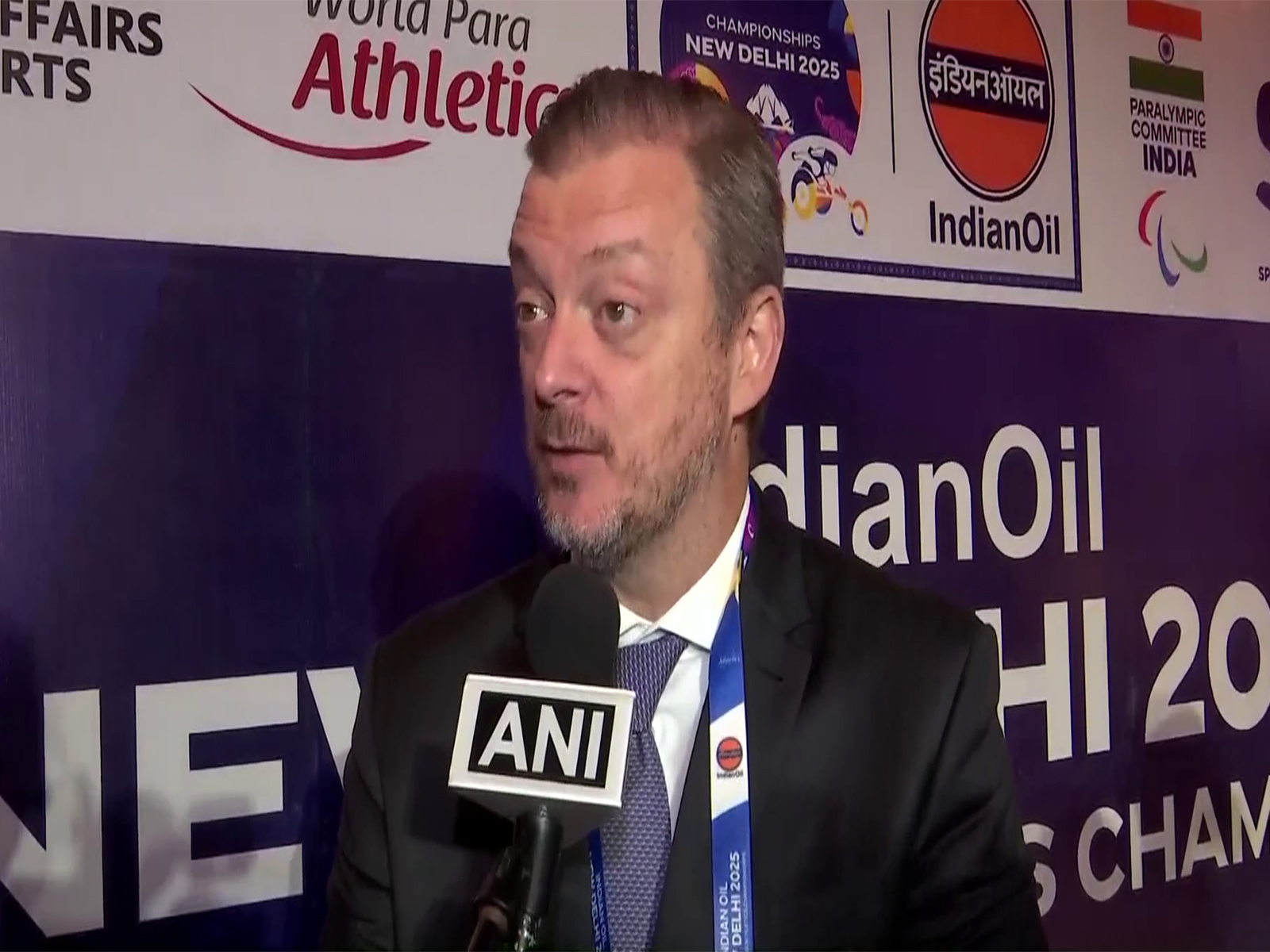 IPC President Andrew Parsons. (Photo/ANI)