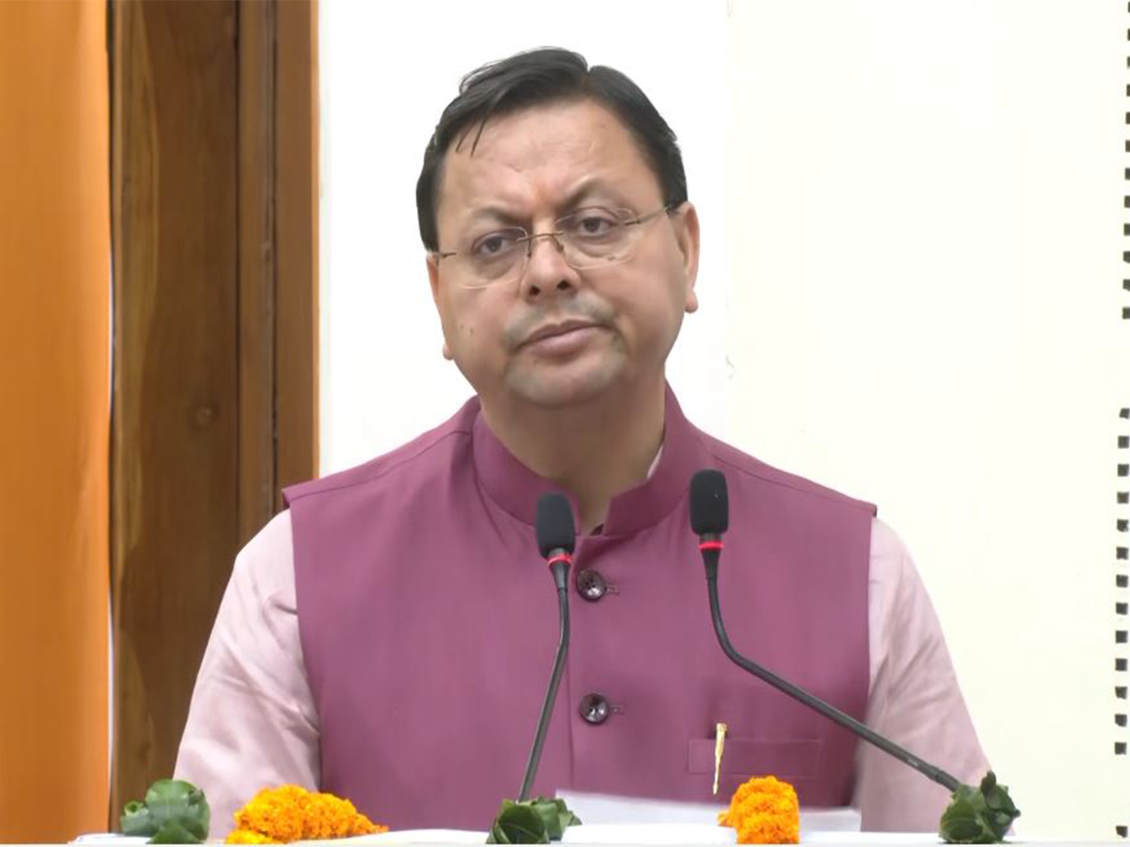 Uttarakhand CM Pushkar Singh Dhami (Photo/ANI) 