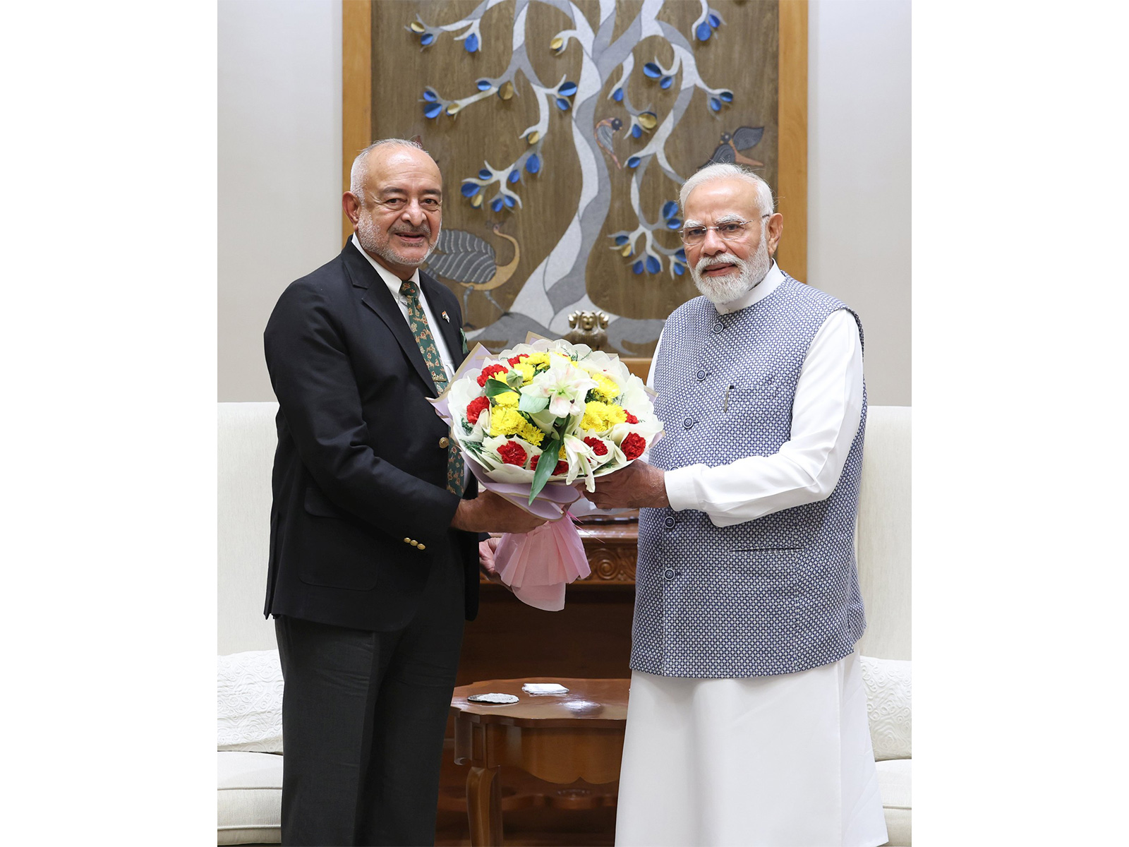Andaman and Nicobar Islands LG meets Prime Minister Narendra Modi (Photo/X@PMOIndia)