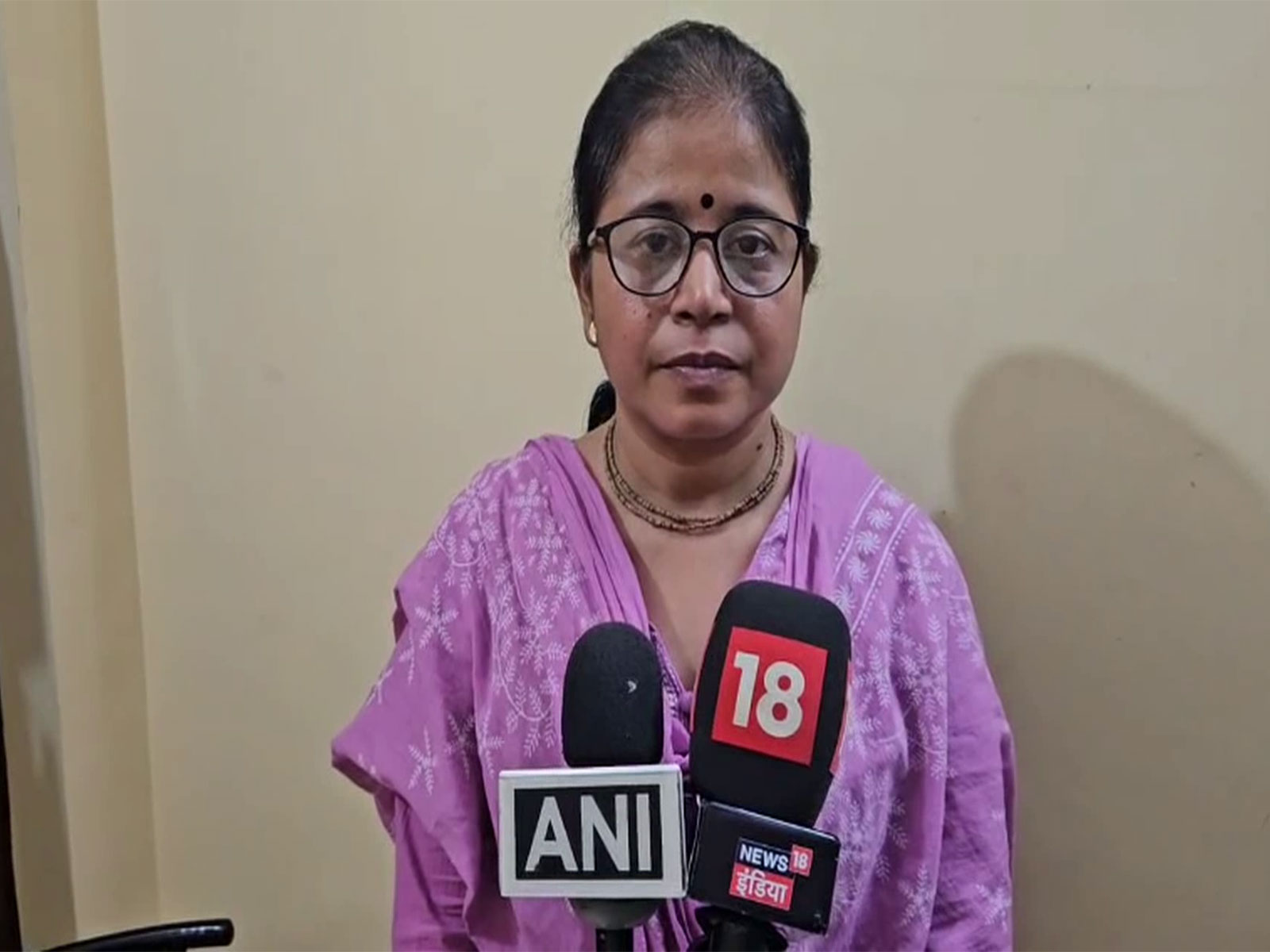 Daughter of late singer Pandit Chhannulal Mishra (Photo: ANI)