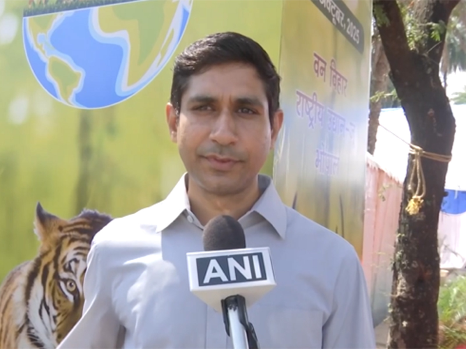 Director of Van Vihar National Park, Vijay Kumar (Photo/ANI)