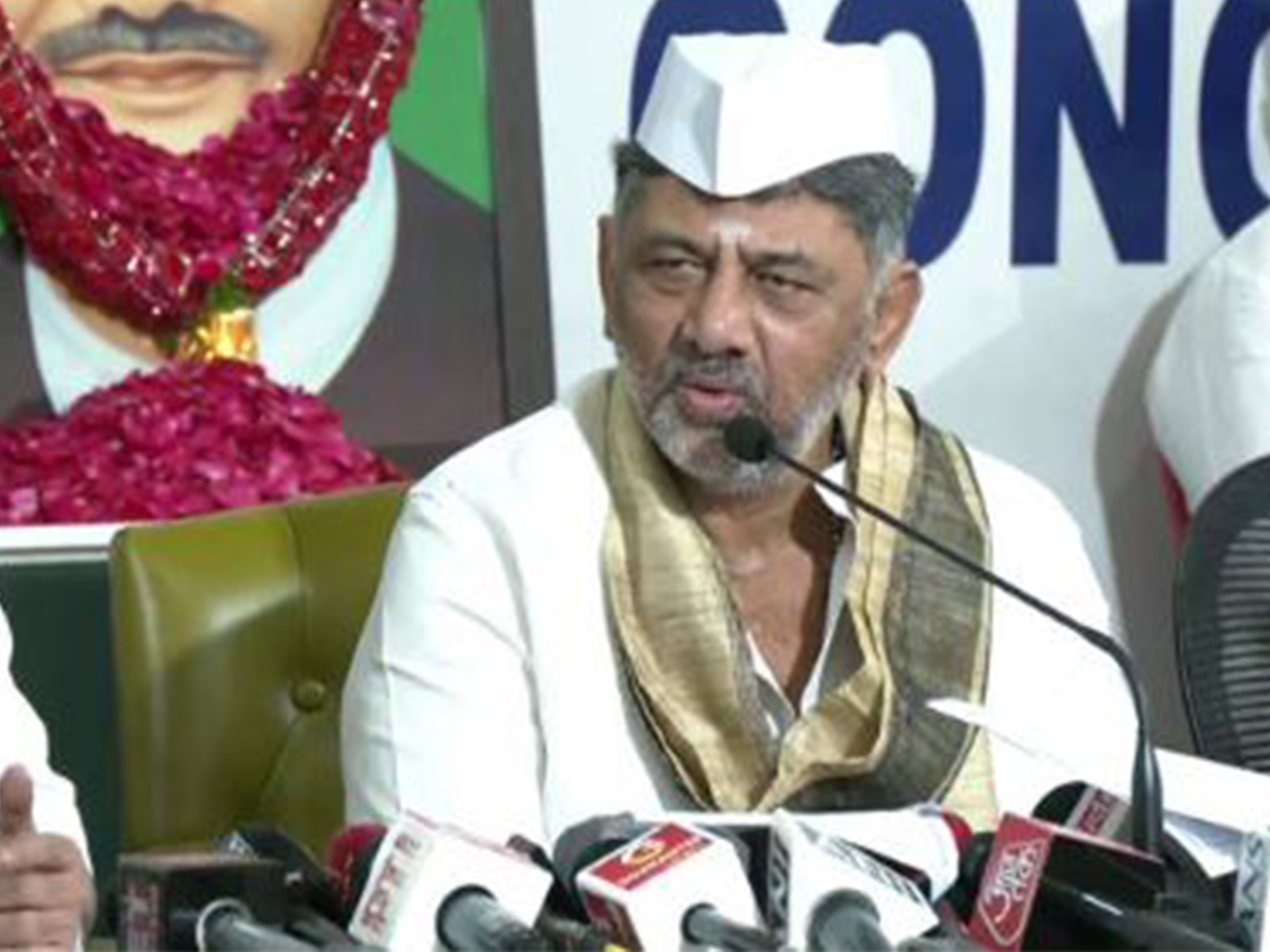Karnataka Deputy Chief Minister DK Shivakumar (Photo/ANI)