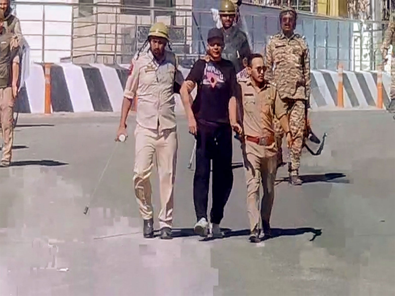 Visual from Leh when September 24 violence broke out (File Photo/ANI)