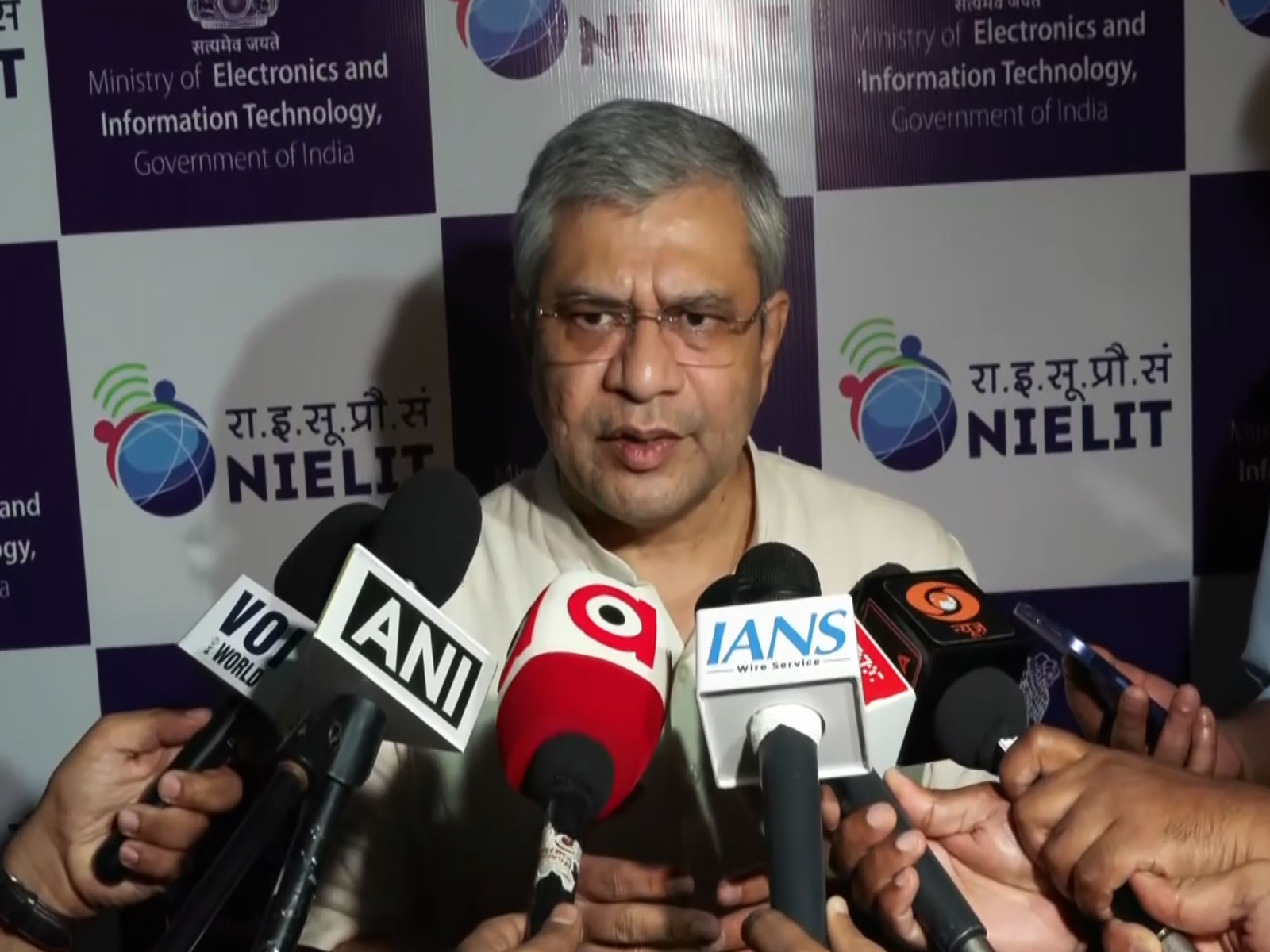 Union Minister of Electronics and Information Technology Ashwini Vaishnaw (Photo/ANI)