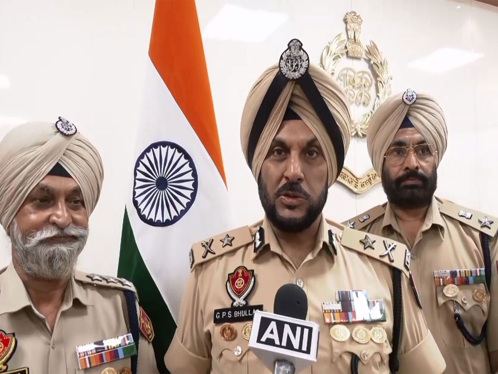 Punjab Police Commissioner Gurpreet Singh Bhullar (Photo/ANI) 