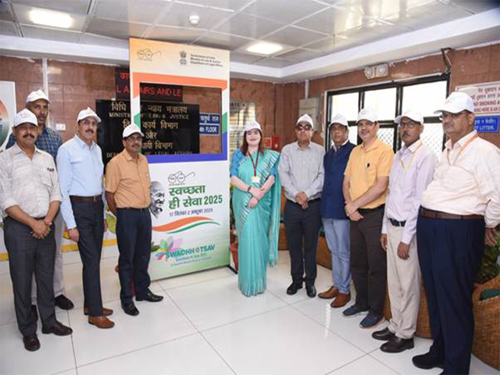 Department of Legal Affairs observes Swachhata Hi Seva 2025 (Photo/PIB)