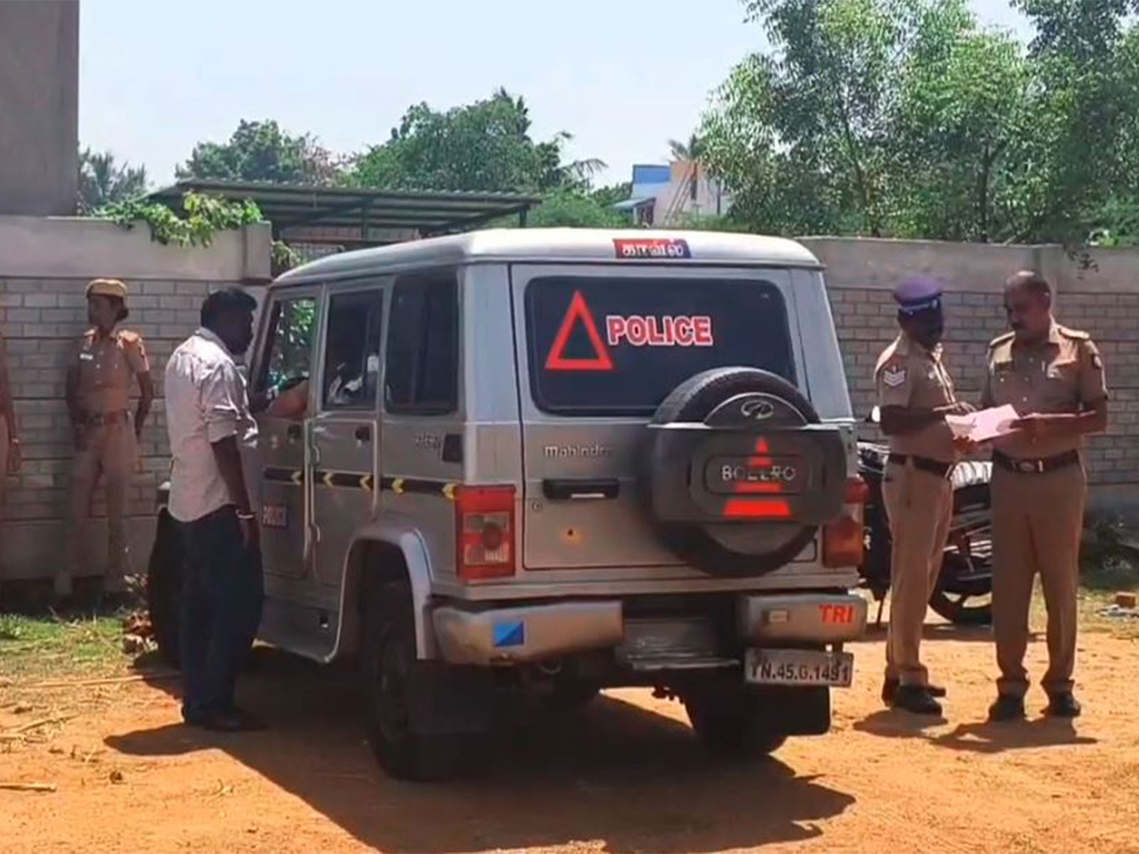 Trichy District Police (Photo/ANI)