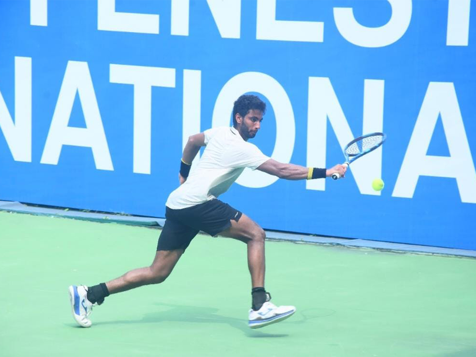Manish Sureshkumar. (Photo: DLTA/Fenesta Open)