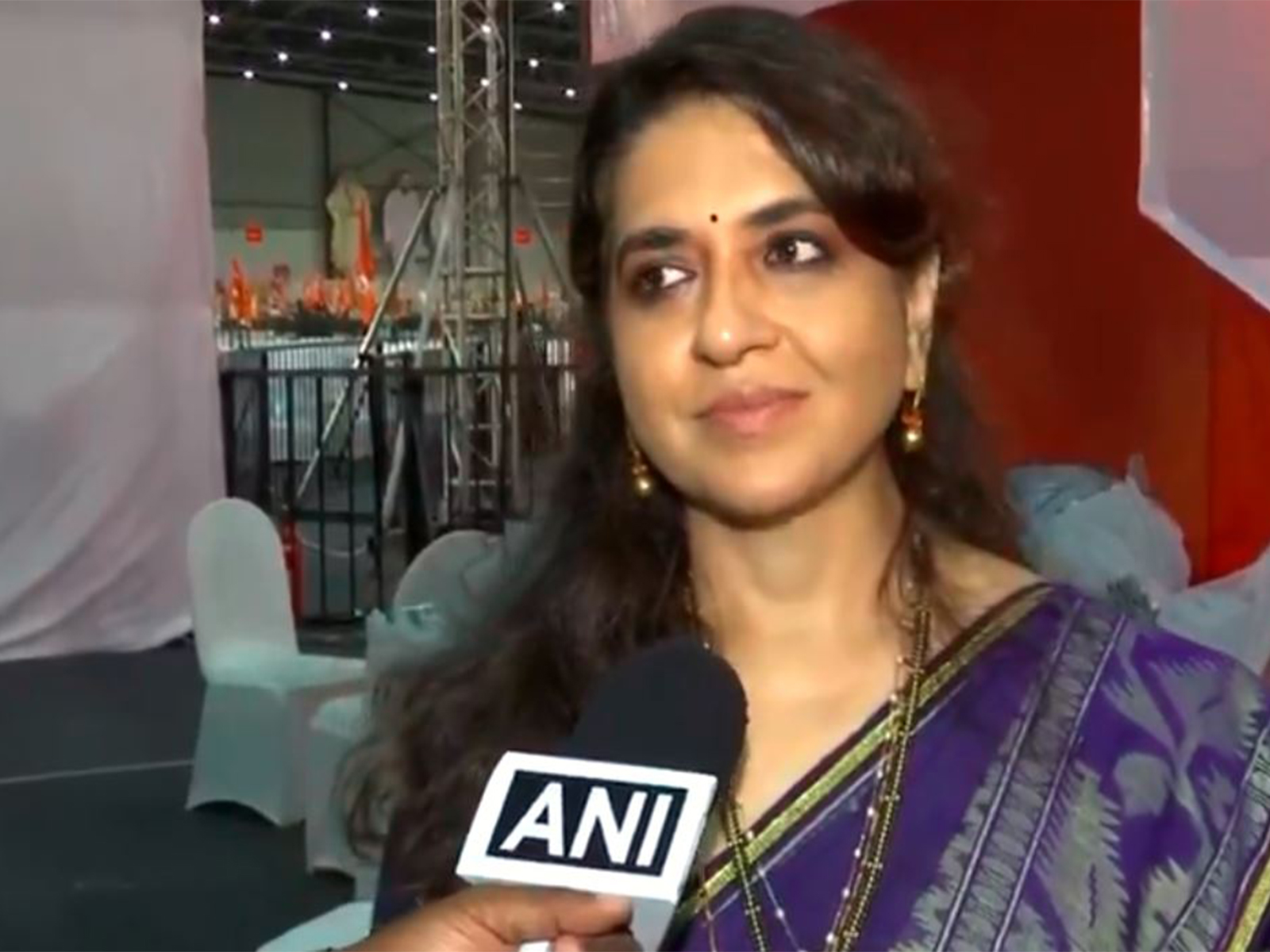 Shiv Sena leader Shaina NC (Photo/ANI)