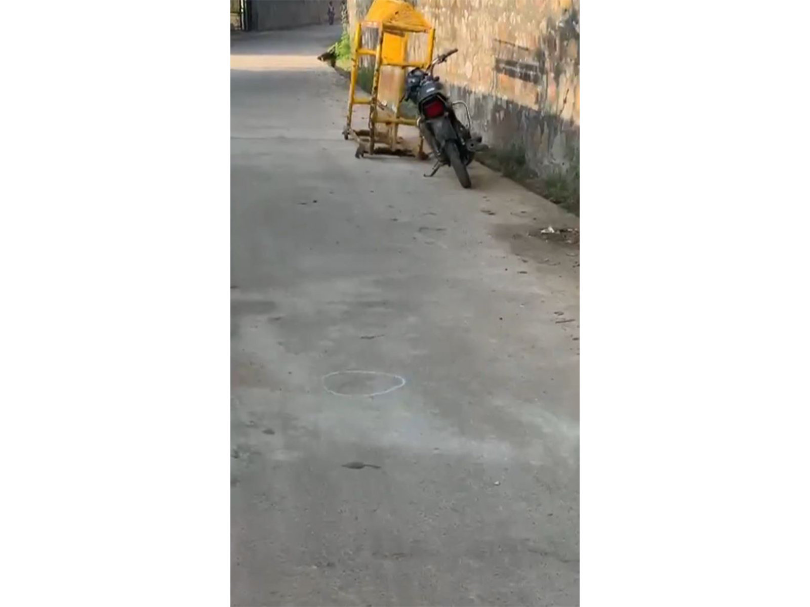 Visual from the encounter site (Photo/Delhi Police) Visual from the encounter site (Photo/Delhi Police)