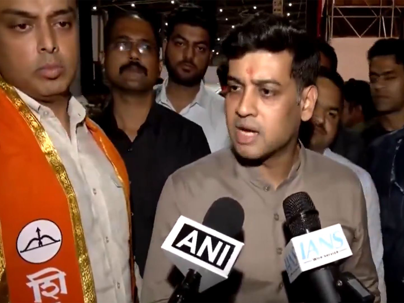 Shiv Sena MP Shrikant Shinde (Photo/ANI)