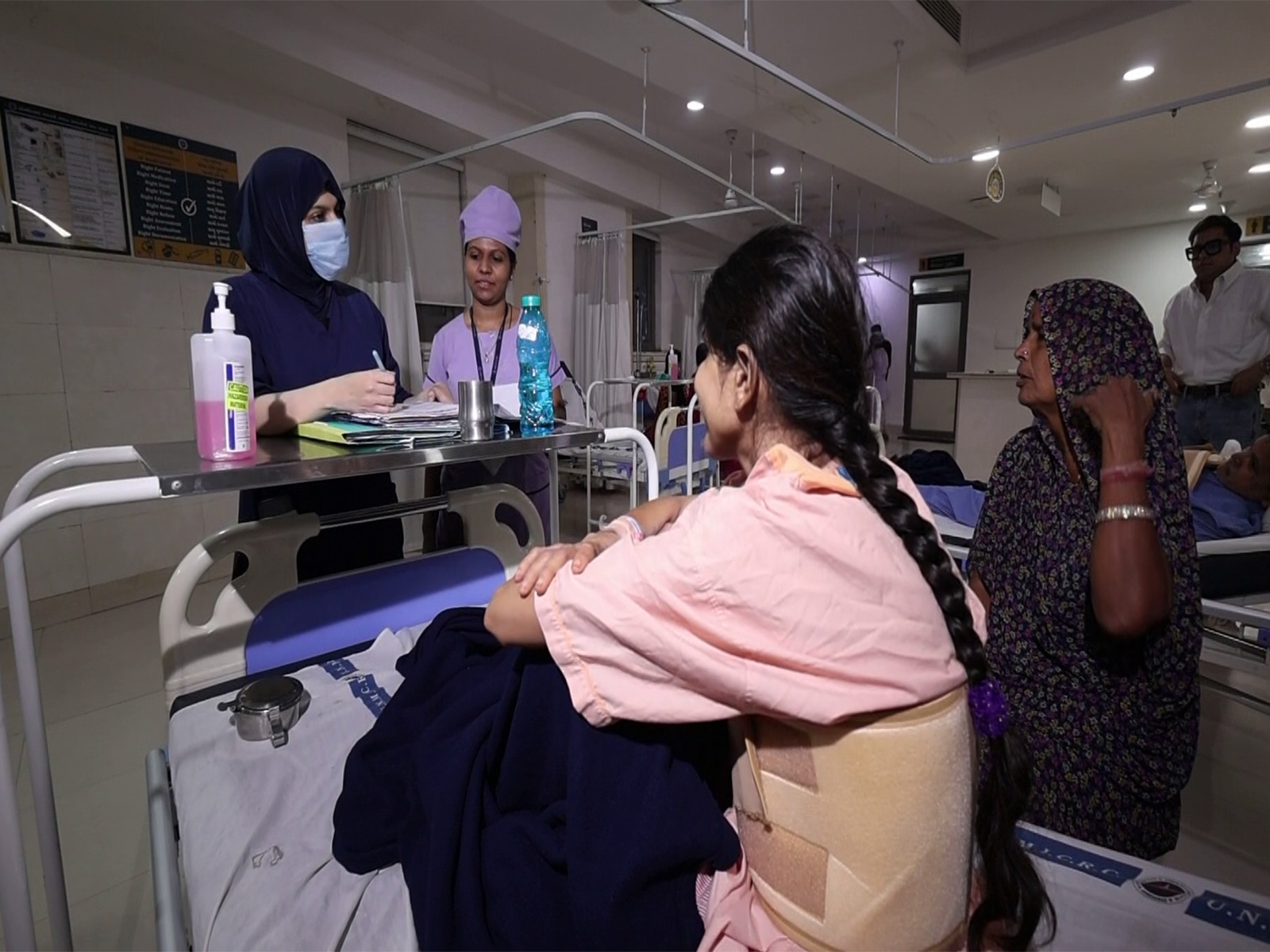 Visuals from a hospital in Gujarat (Photo/ANI)
