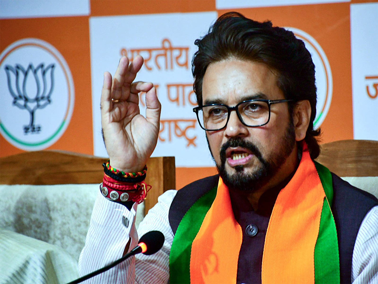 BJP MP Anurag Thakur (Photo/ANI) BJP MP Anurag Thakur (Photo/ANI)