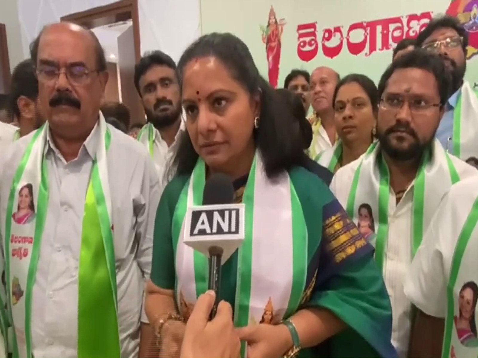 BRS MLC K Kavitha (Photo: ANI)