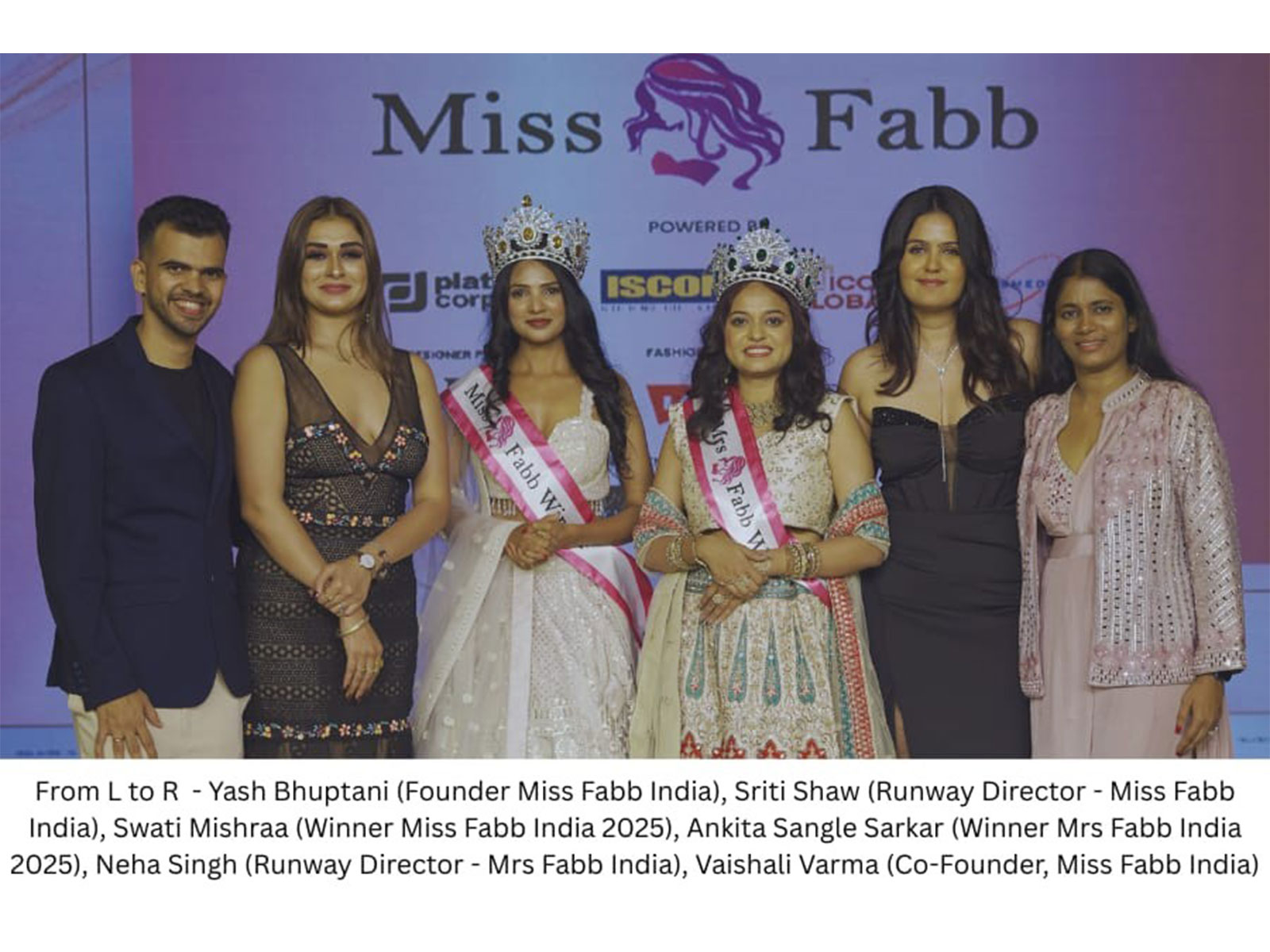 Swati Mishra is Miss Fabb India & Ankita Sangle is Mrs Fabb India Swati Mishra is Miss Fabb India & Ankita Sangle is Mrs Fabb India