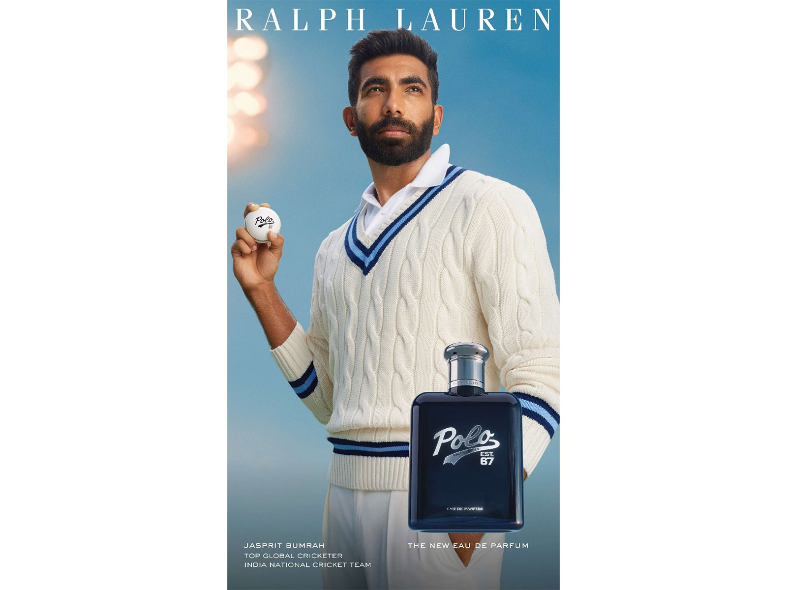 Ralph Lauren Fragrances Unveils Cricket Icon Jasprit Bumrah As The Ambassador Of Polo 67 In India