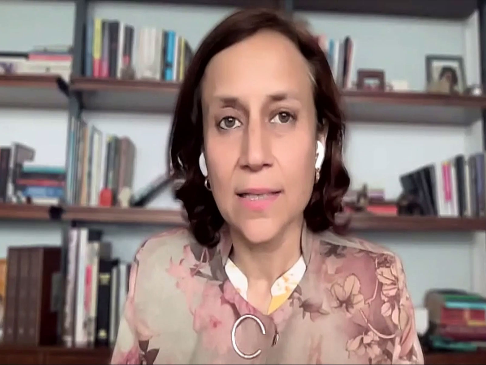 Climate activist Sonam Wangchuk’s wife, Gitanjali Angmo (Photo/ANI)