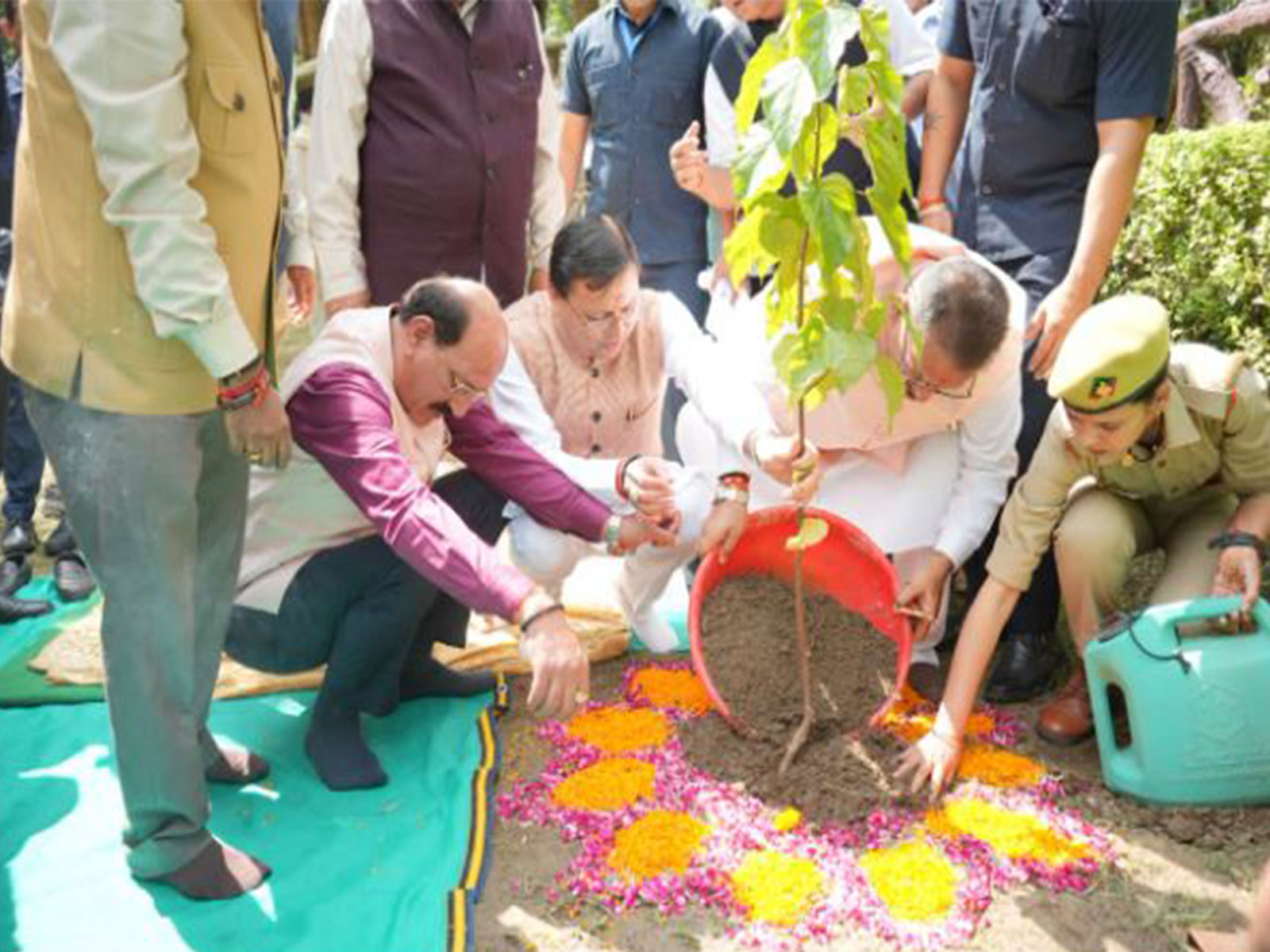 Uttarakhand CM Pushkar Dhami inaugurates Wildlife Week (Photo/ANI) Uttarakhand CM Pushkar Dhami inaugurates Wildlife Week (Photo/ANI)