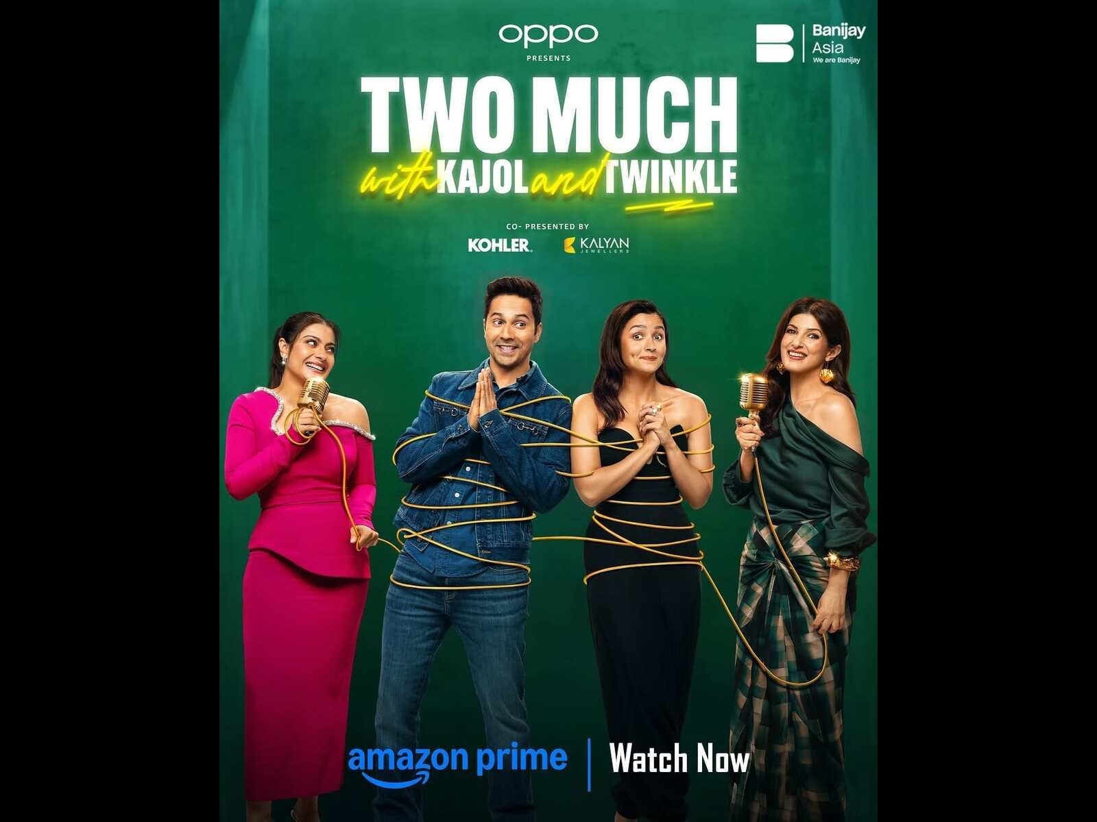 Chaos, Confessions & Cackles: Alia–Varun Steal the Show on Two Much with Kajol & Twinkle Chaos, Confessions & Cackles: Alia–Varun Steal the Show on Two Much with Kajol & Twinkle