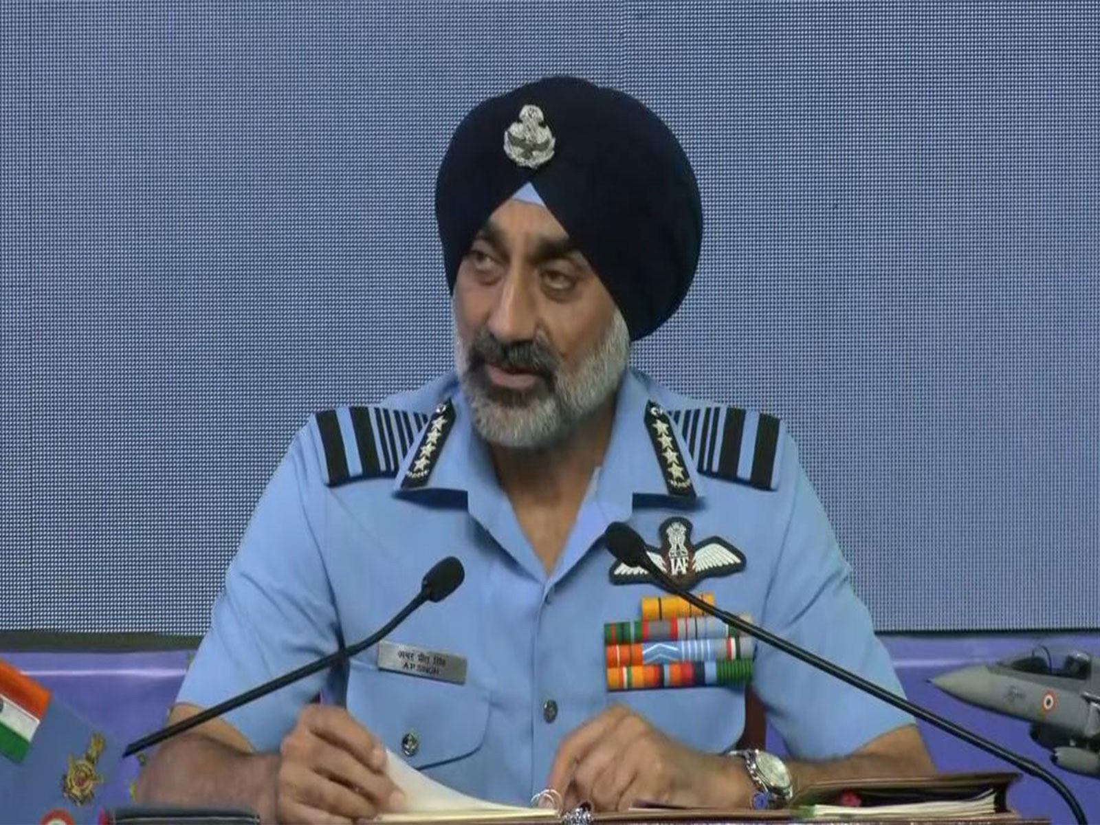 IAF Chief, Air Chief Marshal Amar Preet Singh (Photo/ANI) IAF Chief, Air Chief Marshal Amar Preet Singh (Photo/ANI)