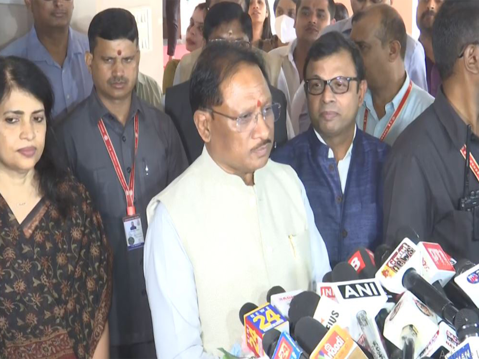 Chhattisgarh Chief Minister Vishnu Deo Sai (Photo/ANI)