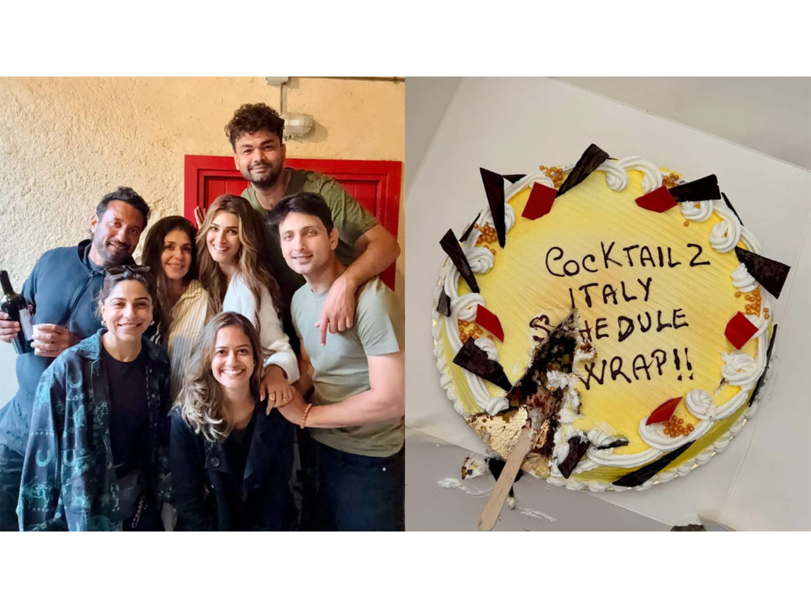 Kriti Sanon wraps Sicily schedule for Cocktail 2 (Photo/instagram/@kritisanon) Kriti Sanon wraps Sicily schedule for Cocktail 2 (Photo/instagram/@kritisanon)