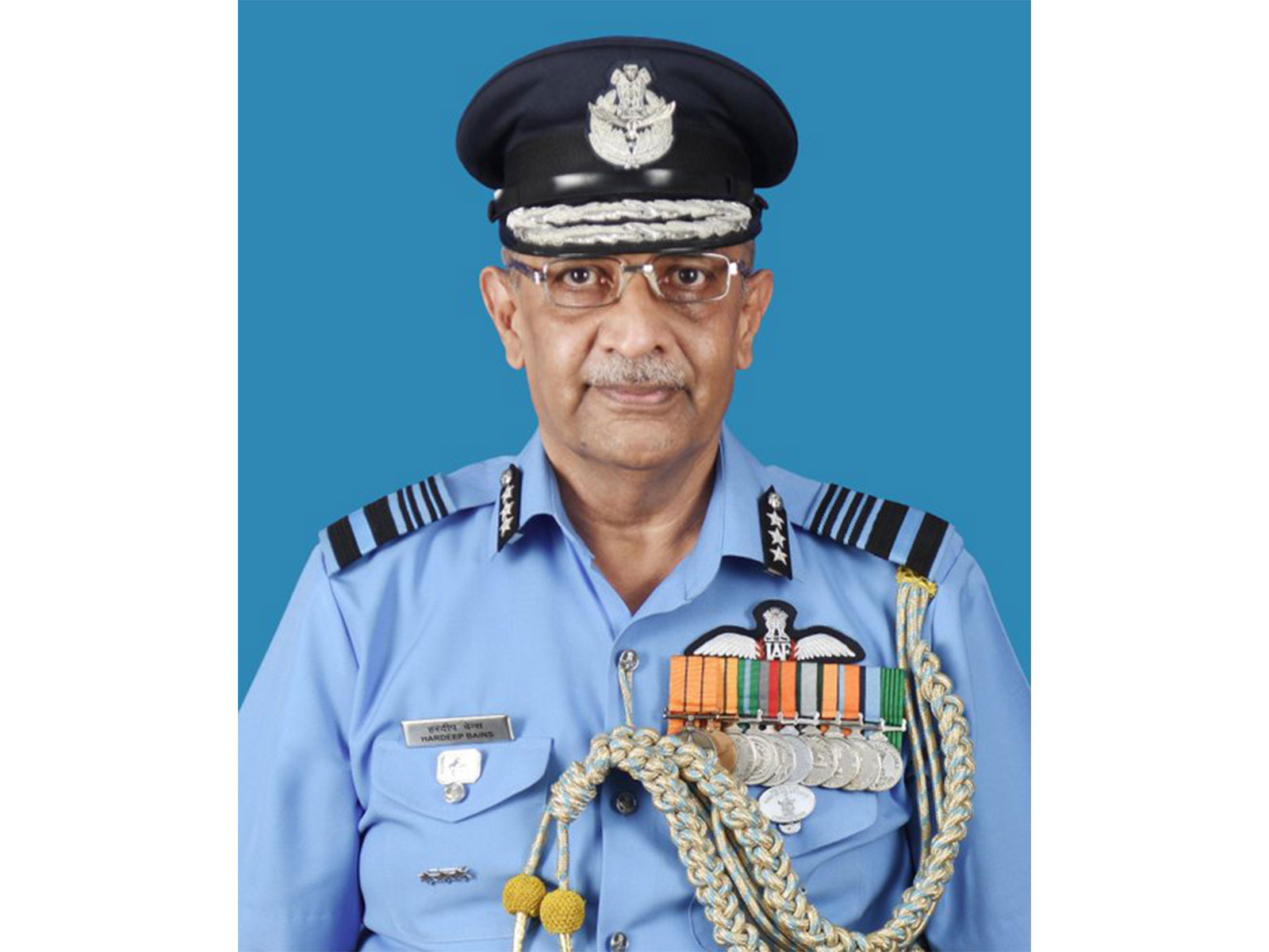 Air Marshal Hardeep Bains (Photo/Ministry of Defence) Air Marshal Hardeep Bains (Photo/Ministry of Defence)