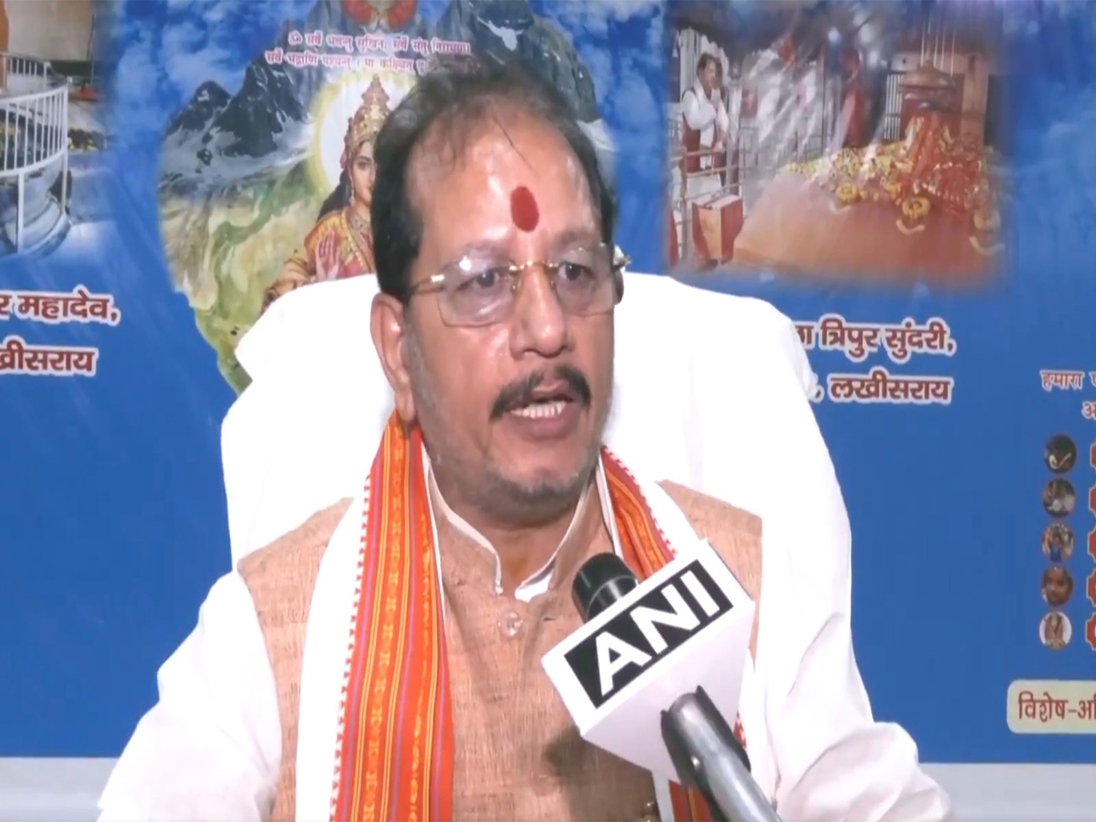 Bihar Deputy Chief Minister Vijay Kumar Sinha. (Photo/ANI)