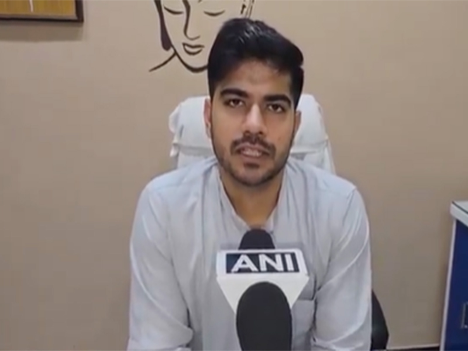 Parasia SDM Shubham Yadav (Photo/ANI)