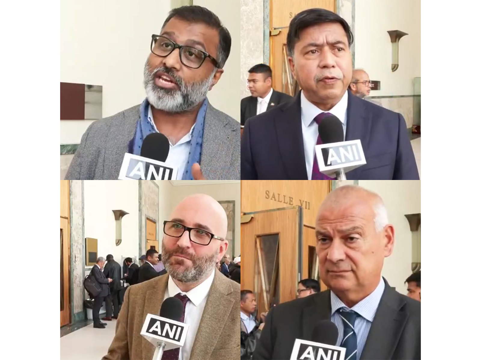 Paulo Casaca, former Member of the European Parliament, Professor Md. Habibe Millat, Christopher J Blackburn, Political analyst, Activist Barrister Nijhoom Majumdar (Photo/ANI Paulo Casaca, former Member of the European Parliament, Professor Md. Habibe Millat, Christopher J Blackburn, Political analyst, Activist Barrister Nijhoom Majumdar (Photo/ANI