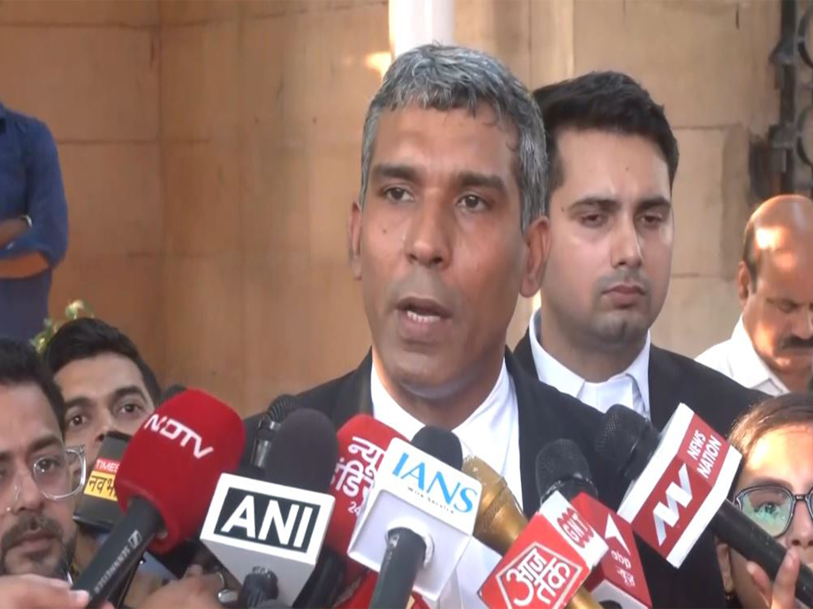 Chaitanyananda Saraswati's counsel, Advocate Manish Gandhi (Photo/ANI)