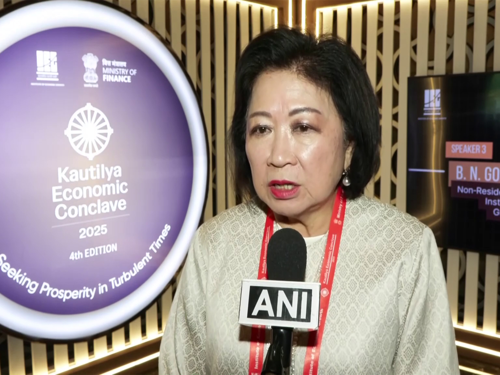 Mari Elka Pangestu, Special Advisor for International Trade and Multilateral Cooperation to the President of Indonesia (Photo/ANI) Mari Elka Pangestu, Special Advisor for International Trade and Multilateral Cooperation to the President of Indonesia (Photo/ANI)