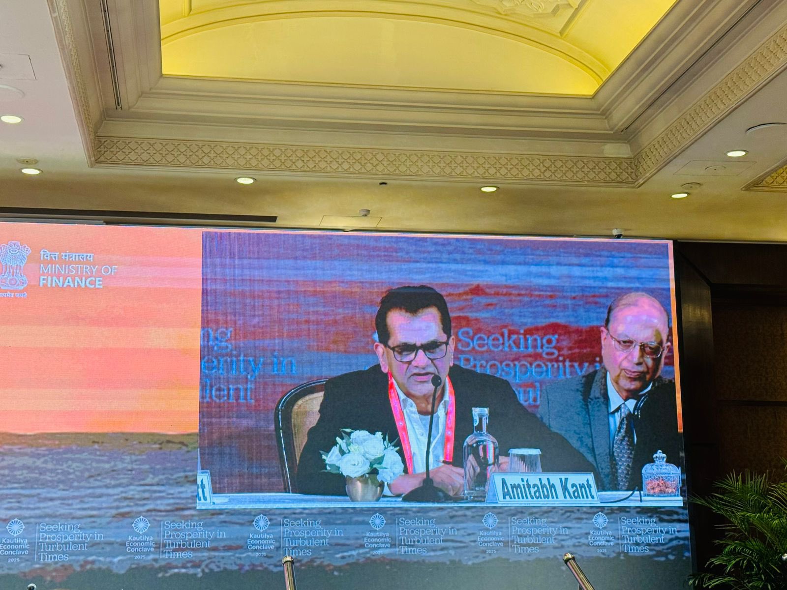 Former NITI Aayog CEO and ex-G20 Sherpa of India, Amitabh Kant (Photo/@amitabhk87)