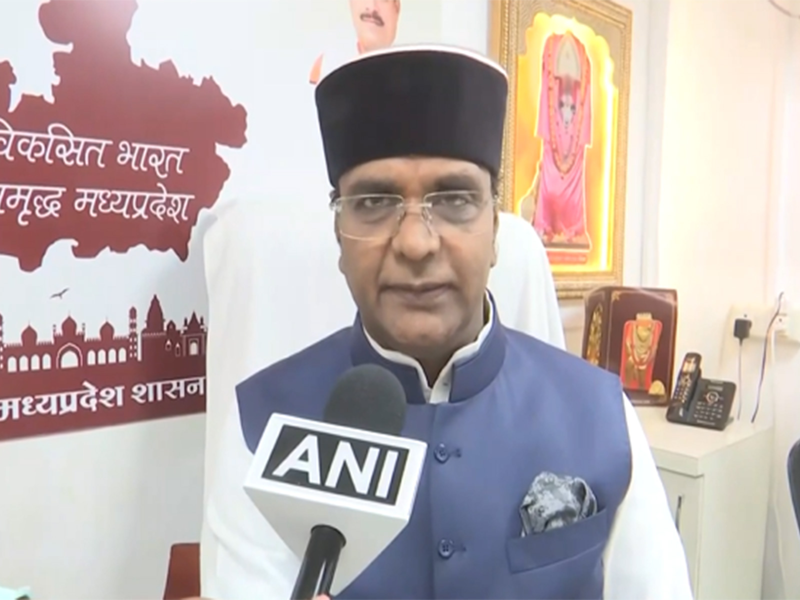 MP Minister Vishvas Sarang (Photo/ANI)