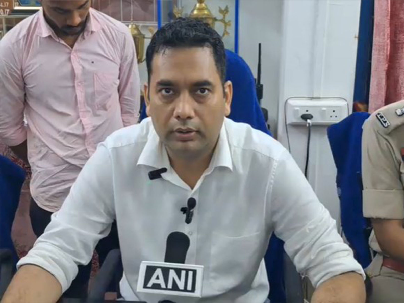 North Tripura Superintendent of Police Avinash Rai (Photo/ANI)