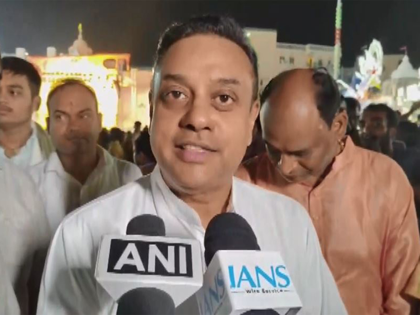 BJP Leader Sambit Patra visits Sri Jagannath Temple (File Photo/ANI)