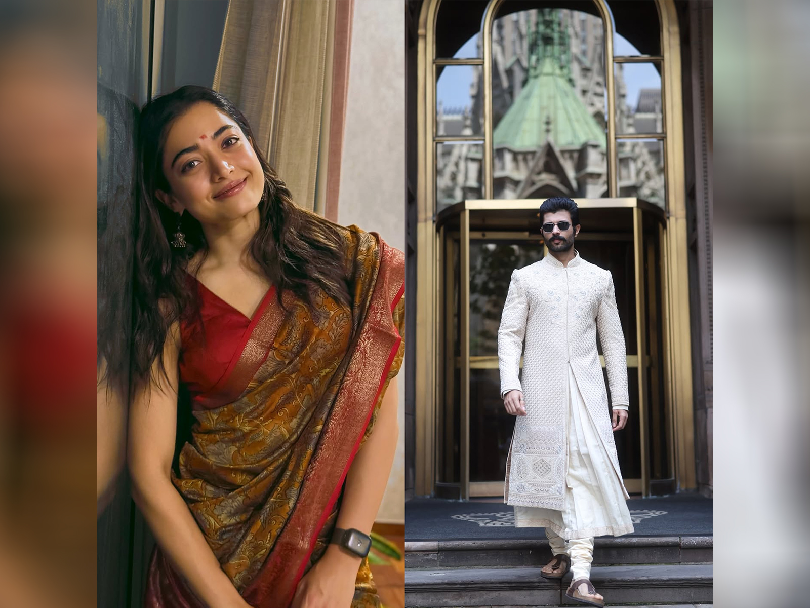  Rashmika Mandanna (Image source: Instagram/ @rashmika_mandanna), Vijay Deverakonda (Image source: Instagram/ @thedeverakonda) 